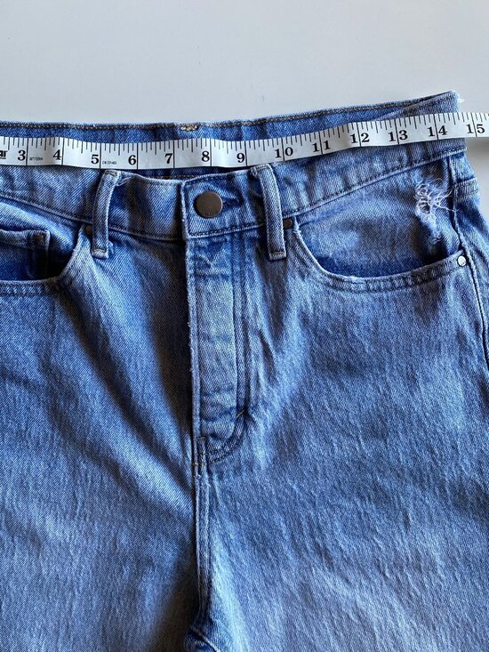 a.n.a Women’s Jeans Size 4 High Rise Vintage Straight Light Wash Denim - Picture 4 of 9